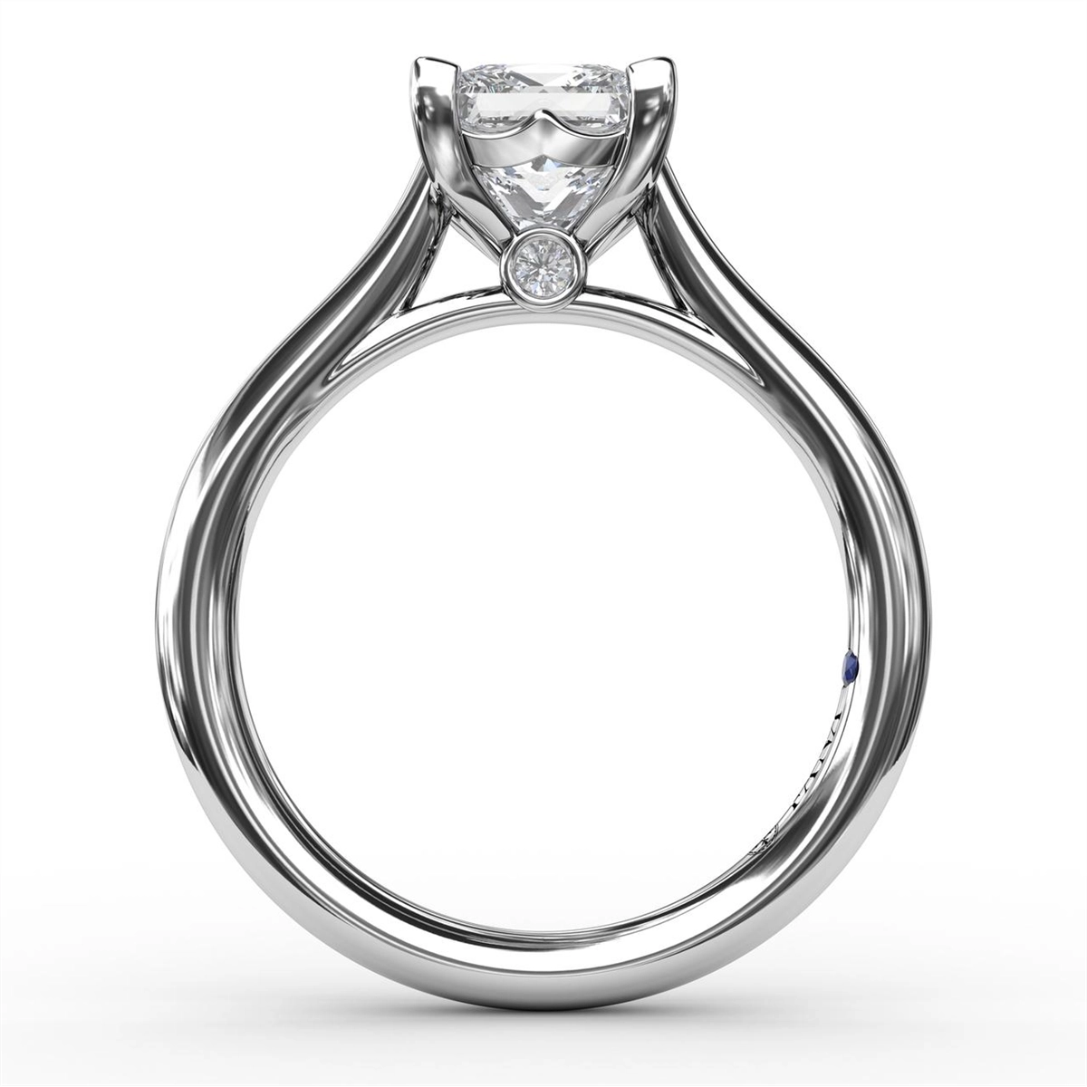 Fana Engagement Rings in White Gold containing Diamond S3909-2_0CT-PC-14KWG-6H