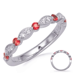 Rings Rings in White Gold containing Multi-gemstone, Diamond, Ruby 397586