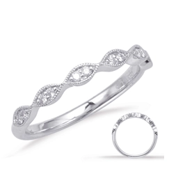 Wedding Bands Wedding Rings in White Gold containing Diamond 397640