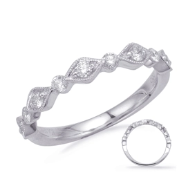 Wedding Bands Wedding Rings in White Gold containing Diamond 397653