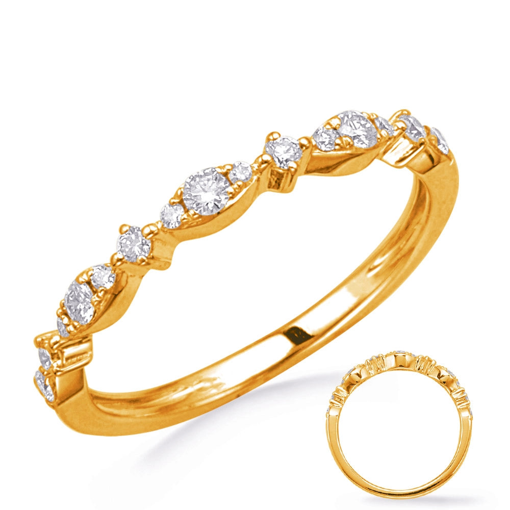 Wedding Bands Wedding Rings in Yellow Gold containing Diamond 397671