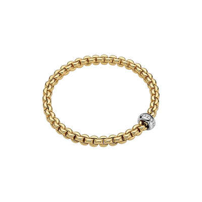 FOPE Bracelets in Mixed Metals containing Diamond 72110BX_BB_G_XBX_00M