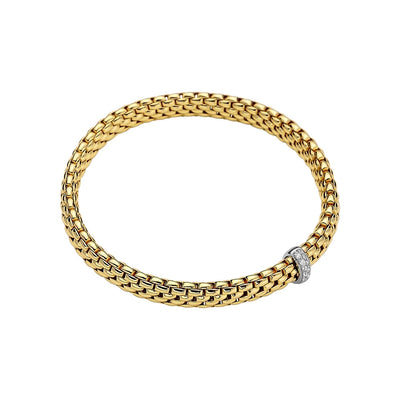 FOPE Bracelets in Yellow Gold containing Diamond 56002BX_BB_G_XBX_00S