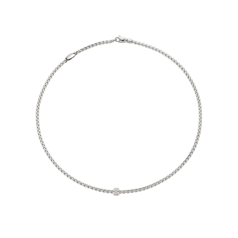 FOPE Necklaces in White Gold containing Diamond 73001CX_PB_B_XBX_043