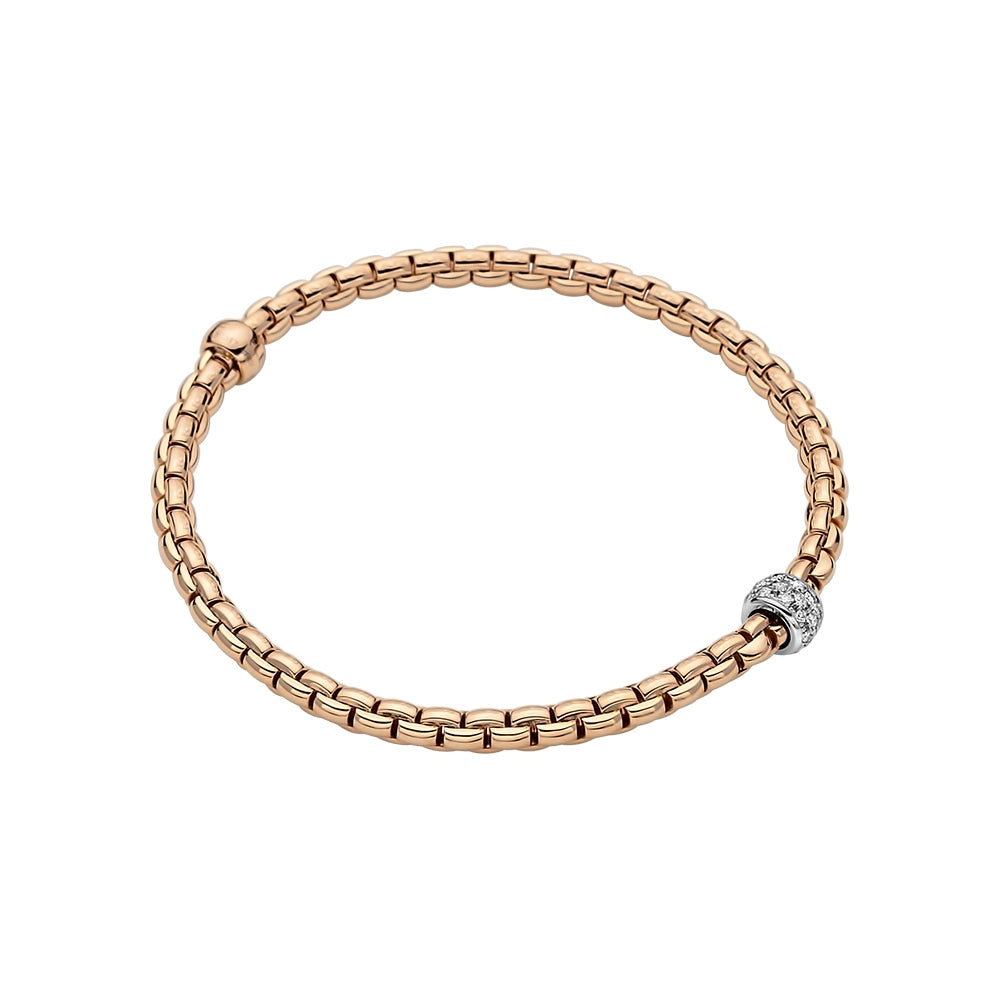 FOPE Bracelets in Rose Gold containing Diamond 73301BX_PB_R_XBX_0XS