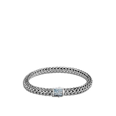 John Hardy Bracelets in Silver containing Blue topaz , Other, Multi-gemstone BBS90422RVBLS2SBTXUM
