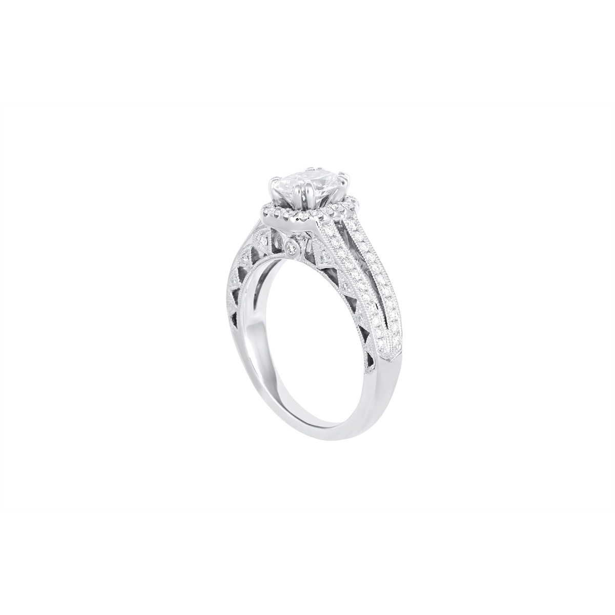 Engagement Collections Engagement Rings in Platinum/Palladium containing Diamond M1825R310-PLAT