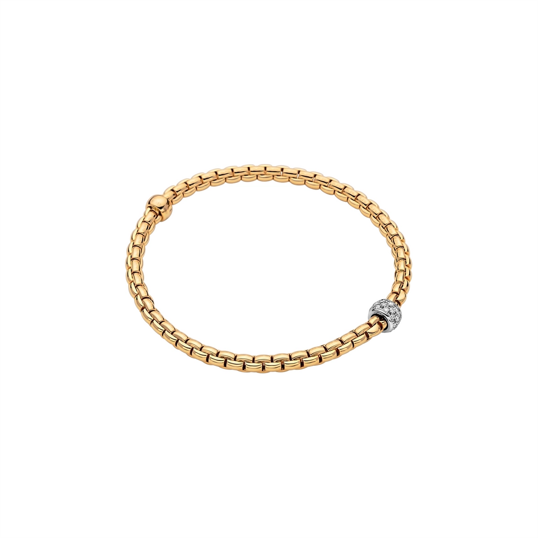 FOPE Bracelets in Yellow Gold containing Diamond 73301BX_PB_G_XBX_00L