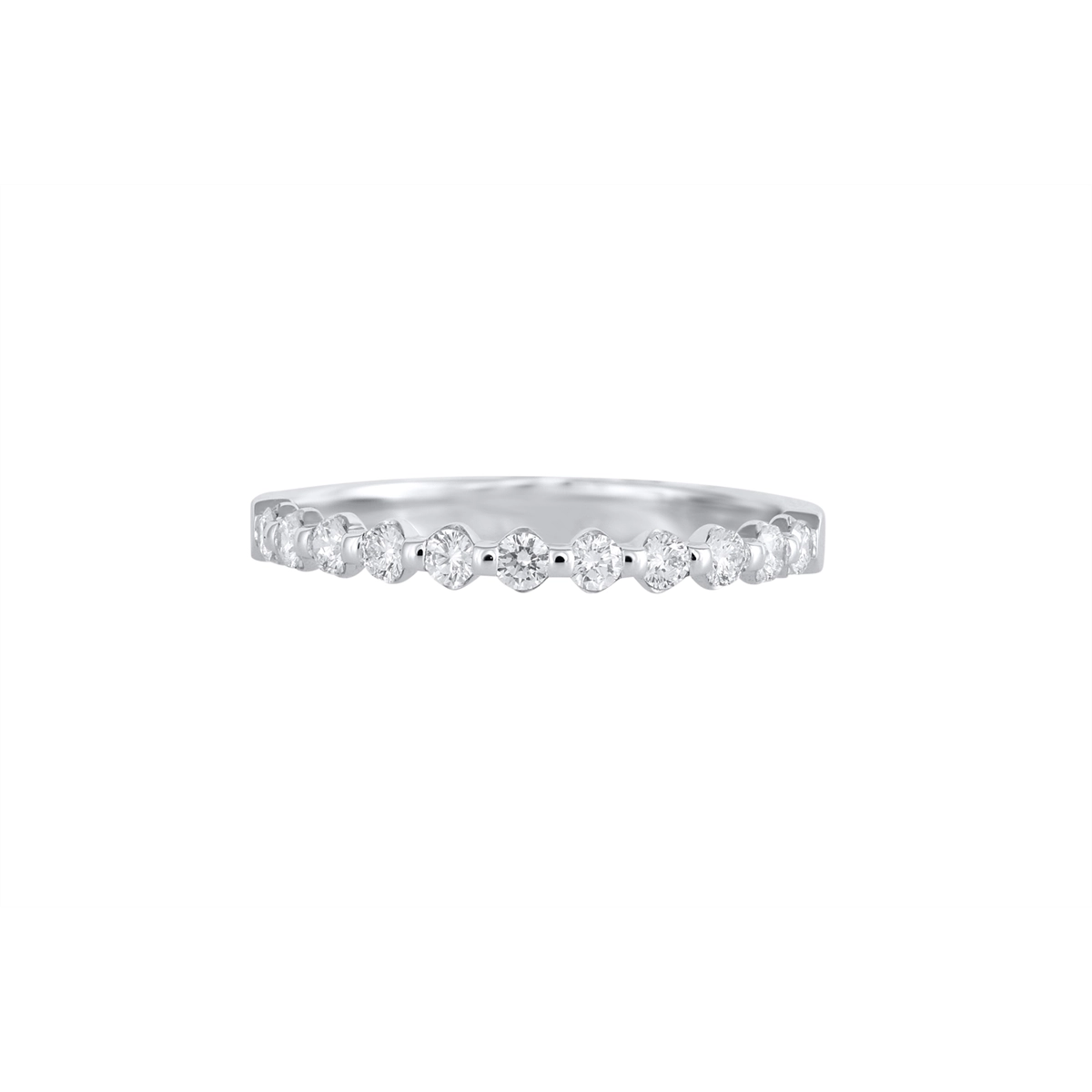 Wedding Bands Wedding Rings in White Gold containing Diamond 398928