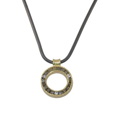 Todd Reed Necklaces in Mixed Metals containing Diamond TRDN105-S-B