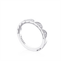 Tacori Wedding Rings in White Gold containing Diamond 2675 B 1/2 W