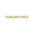 Tacori Wedding Rings in Yellow Gold containing Diamond 2675 B 1/2 Y