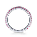 Gabriel & Co Rings in White Gold containing Ruby LR50889W4JRA