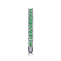 Gabriel & Co Rings in White Gold containing Emerald LR50889W4JEA