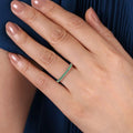 Gabriel & Co Rings in White Gold containing Emerald LR50889W4JEA