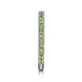 Gabriel & Co Rings in White Gold containing Peridot LR50889W4JPE