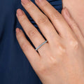 Gabriel & Co Rings in White Gold containing Blue topaz  LR50889W4JLB