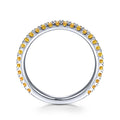 Gabriel & Co Rings in White Gold containing Citrine LR50889W4JCT