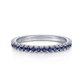 Gabriel & Co Rings in White Gold containing Sapphire LR50889W4JSA