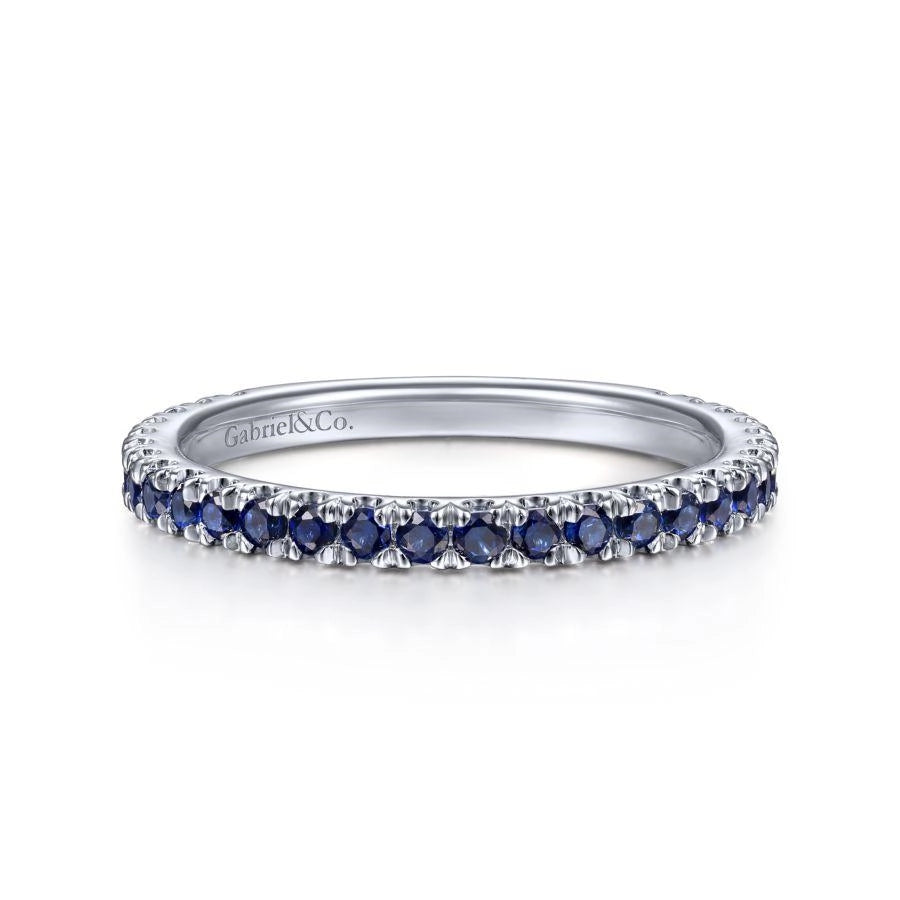 Gabriel & Co Rings in White Gold containing Sapphire LR50889W4JSA