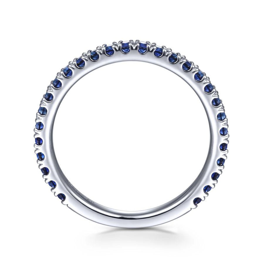 Gabriel & Co Rings in White Gold containing Sapphire LR50889W4JSA