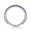 Gabriel & Co Rings in White Gold containing Sapphire LR50889W4JSA