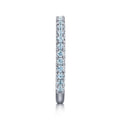 Gabriel & Co Rings in White Gold containing Blue topaz  LR50889W4JBT