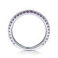Gabriel & Co Rings in White Gold containing Amethyst LR50889W4JAM