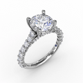 Fana Engagement Rings in White Gold containing Diamond S3219/WG