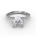 Fana Engagement Rings in White Gold containing Diamond S3219/WG