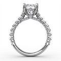 Fana Engagement Rings in White Gold containing Diamond S3219/WG