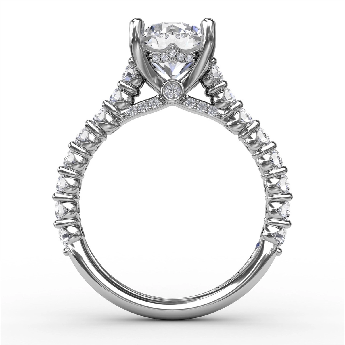 Fana Engagement Rings in White Gold containing Diamond S3219/WG