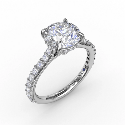 csv_image Fana Engagement Ring in White Gold containing Diamond S3240/WG