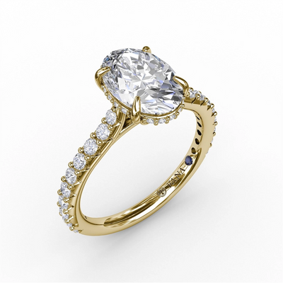 csv_image Fana Engagement Ring in Yellow Gold containing Diamond S3241/YG