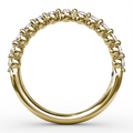 Fana Wedding Rings in Yellow Gold containing Diamond 399116