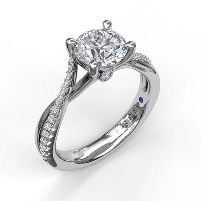csv_image Fana Engagement Ring in White Gold containing Diamond S3477/WG