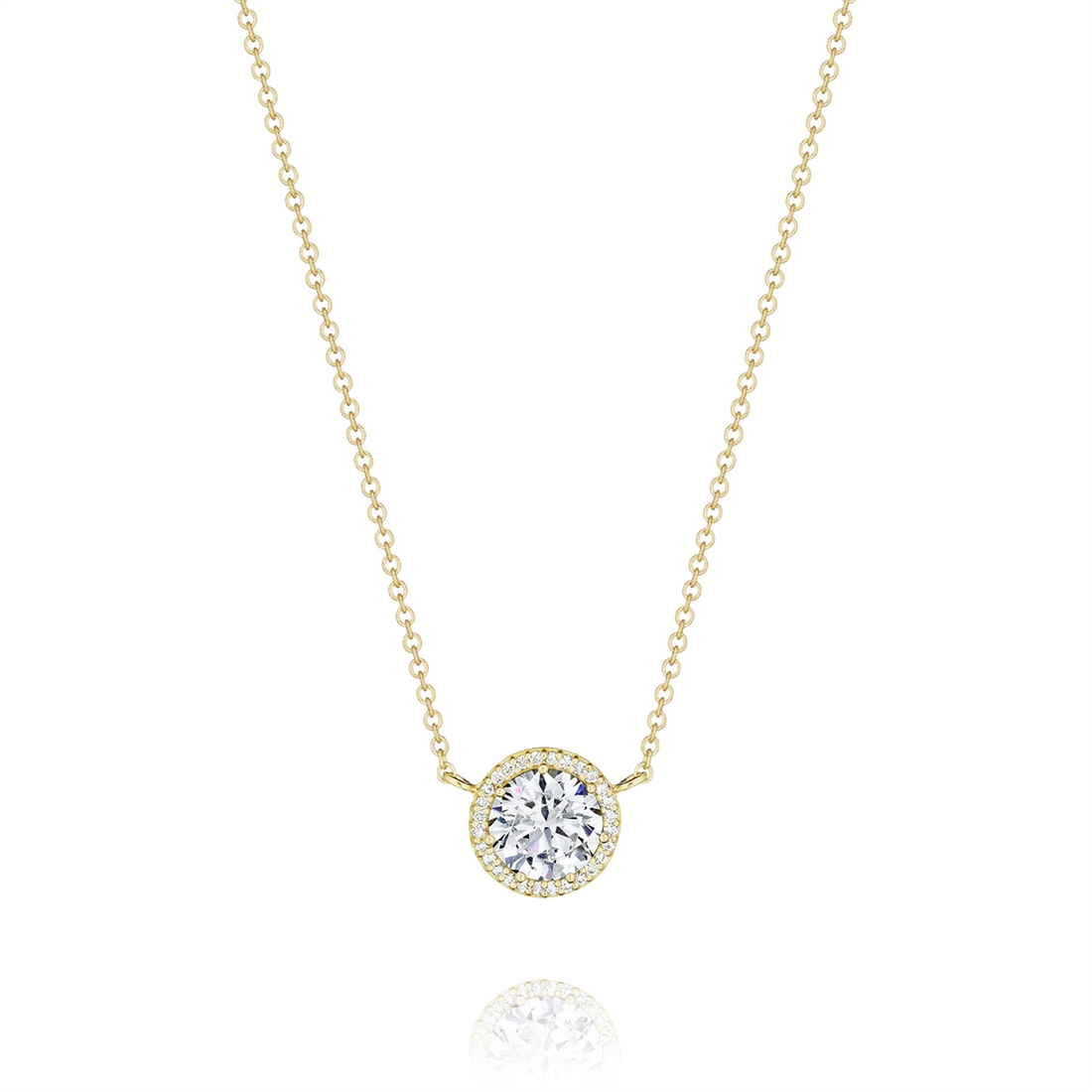 Tacori Necklaces in Yellow Gold containing Diamond FP 670 5.5 FY