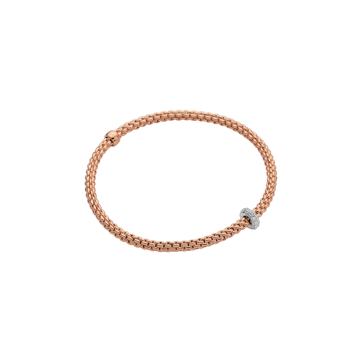 FOPE Bracelets in Rose Gold containing Diamond 74508BX_BB_R_XBX_00M