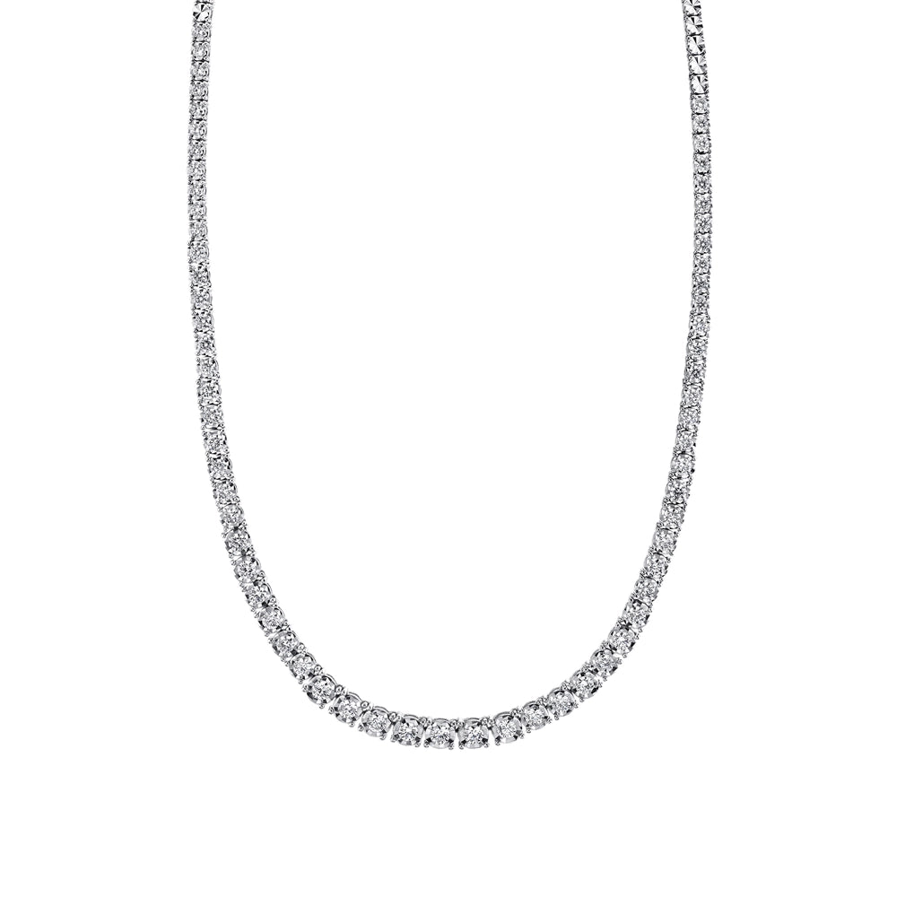 Necklaces Necklaces in White Gold containing Diamond 399302
