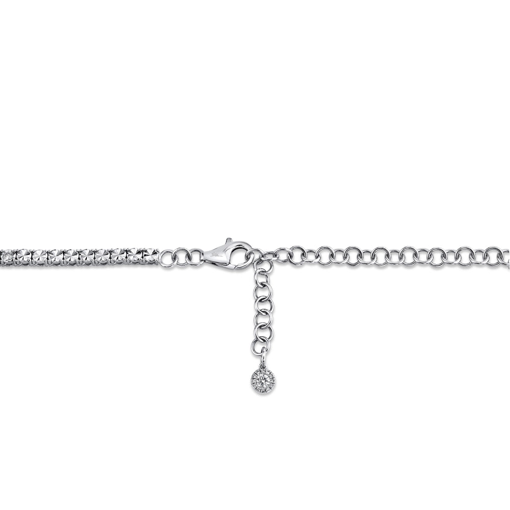 Necklaces Necklaces in White Gold containing Diamond 399302