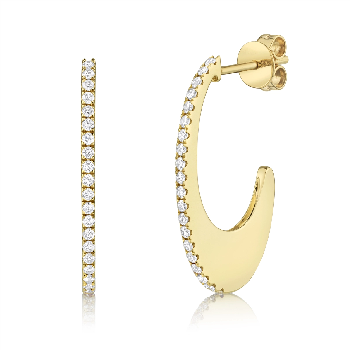 Earrings Earrings in Yellow Gold containing Diamond 399328