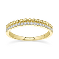 Wedding Bands Rings in Yellow Gold containing Diamond 399344