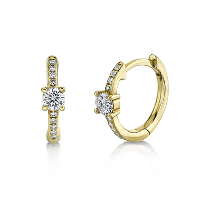 csv_image Earrings Earring in Yellow Gold containing Diamond 399354