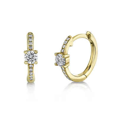 Earrings Earrings in Yellow Gold containing Diamond 399354