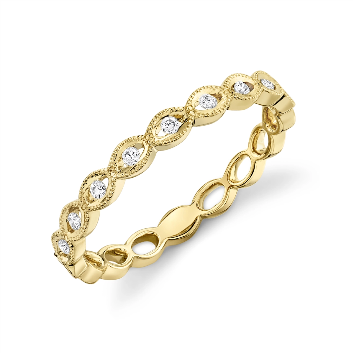 Wedding Bands Rings in Yellow Gold containing Diamond 399365