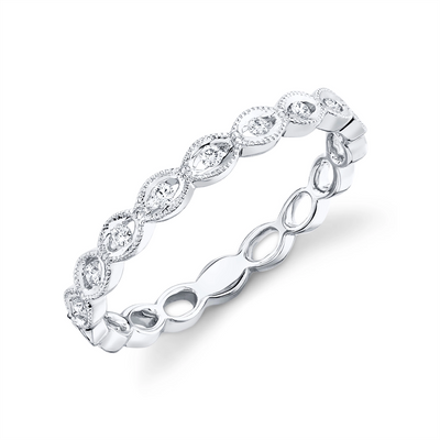 csv_image Wedding Bands Wedding Ring in White Gold containing Diamond 399367
