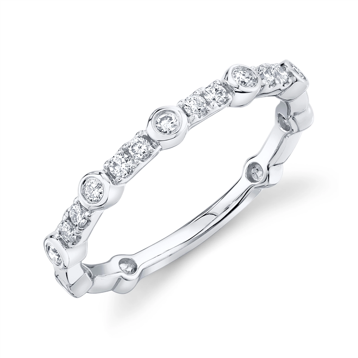 Wedding Bands Wedding Rings in White Gold containing Diamond 399370