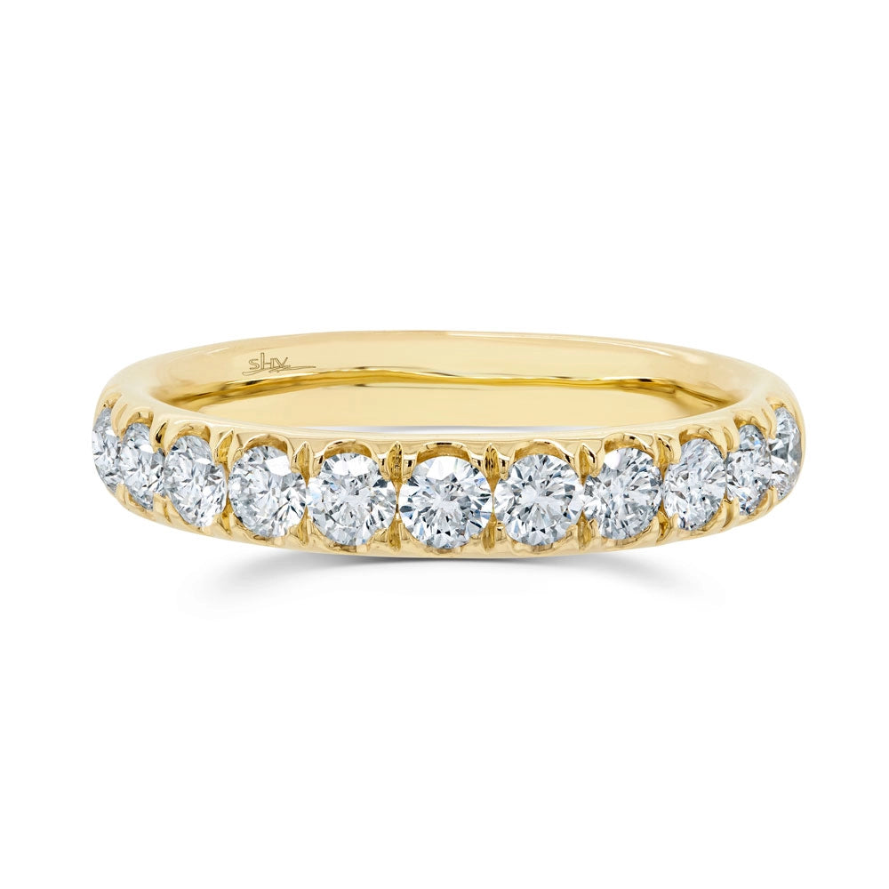 Wedding Bands Wedding Rings in Yellow Gold containing Diamond 399374