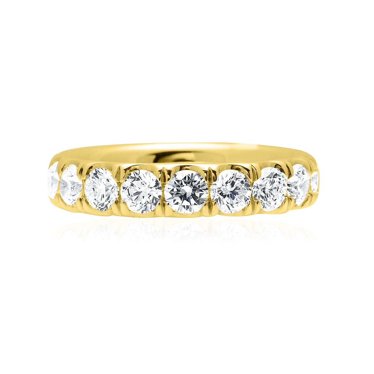 Wedding Bands Wedding Rings in Yellow Gold containing Diamond 399382