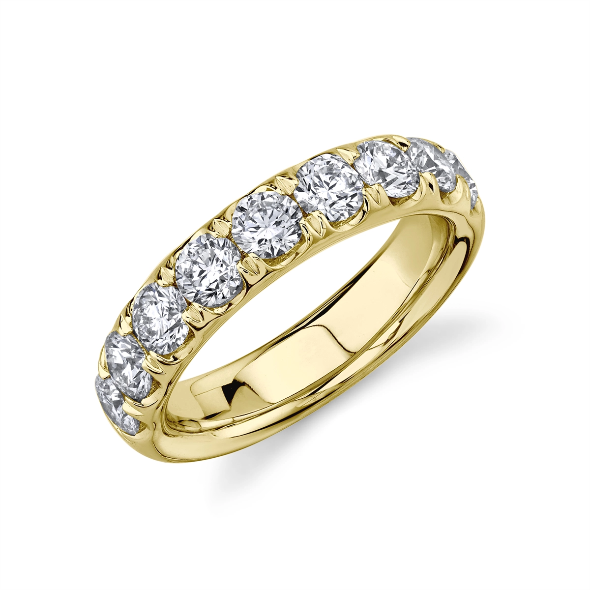 Wedding Bands Wedding Rings in Yellow Gold containing Diamond 399382